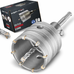 KSP-Tec ® Bohrkrone 68 mm - Verstärkte Bauart ⚒️🔩 Angebot bei HelloDeals