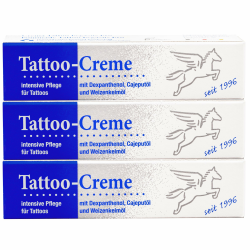 🎨 Tattoo-Creme 3er-Set: Tägliche Pflege & Aftercare mit Cajeputöl, je 25ml Angebot bei HelloDeals
