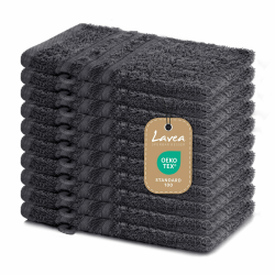 Angebot: Lavea 10er Set Waschhandschuh 15x21 cm 🧼🚿 Angebot bei HelloDeals