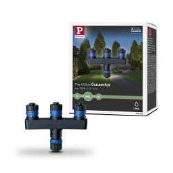 🌟 Super Deal! Paulmann Beleuchtungssystem Plug&Shine 3fach-Verteiler 93929 Schwarz Angebot bei HelloDeals