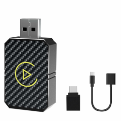 🚗📱 Wireless Carplay Adapter 2025 Upgrade 🌟 2-in-1-Apple Carplay Wireless Adapter Angebot bei HelloDeals