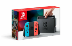 🎮 Nintendo Switch Konsole Neon-Rot/Neon-Blau - Spielspaß garantiert! 🕹️ Angebot bei HelloDeals