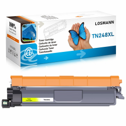 LOSMANN TN248XL Toner Kompatibel für Brother TN-248 Y für Brother DCP-L3515CDW MFC-L3760CDW HL-L3215CW DCP-L3520CDW DCP-L3560CDW MFC-L8390CDW HL-L3240CDW MFC-L3740CDW HL-L3220CW (Gelb) 🌟 Angebot bei HelloDeals