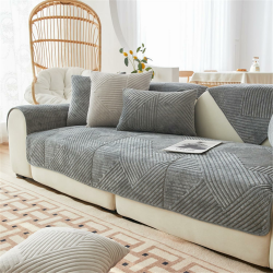 Samt Sofabezug Ecksofa L Form Sofa Überzug Couchbezug 🛋️ Angebot bei HelloDeals