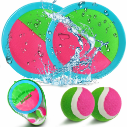 🏐 Jalunth Klettballspiel für Kinder und Erwachsene - Wasserdichtes Wurfspiel für Strand und Garten 🌞 Angebot bei HelloDeals