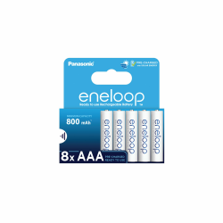 🔋🌿 8er-Pack eneloop AAA/Micro NI-MH Akku mit min. 800 mAh Angebot bei HelloDeals