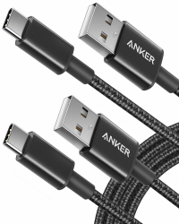 🔋 Anker USB C Kabel [2 Stück 1,8m] - Schnell & Strapazierfähig! Angebot bei HelloDeals