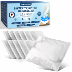 🌿🏠🌬️ Koopmann® 12x Luftentfeuchter Granulat 400g Nachfüllbeutel Set 🏠🌿 Angebot bei HelloDeals