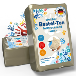 Ton Lufttrocknend der Bastelspaß für Zuhause - Modelliermasse, Knetmasse Angebot bei HelloDeals