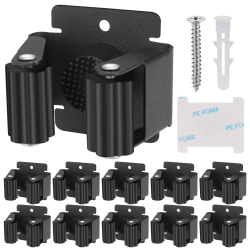 🧹🔧 10 Stück Gerätehalter - Edelstahl Wandhalterung für Wischmopp, Besen, Schaufel, Werkzeuge 🛠️ Angebot bei HelloDeals