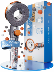 Angebot: Duschkopf mit Filter [3 Modi - inkl. Booster] - Handbrause für die Dusche 🚿 Angebot bei HelloDeals