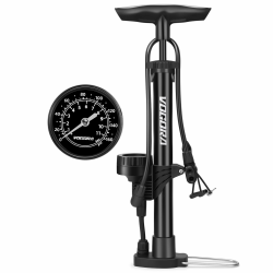 🚴 VOGORA Fahrradpumpe mit 160PSI Manometer und Doppelventil 🚴 Angebot bei HelloDeals
