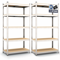 🌟 Panorama24 Regal Lagerregal, 2 Stück 🌟 Angebot bei HelloDeals