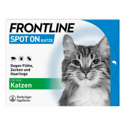 🐱🦟 FRONTLINE Spot ON Katze - Schutz gegen Zecken, Flöhe & Haarlinge Angebot bei HelloDeals