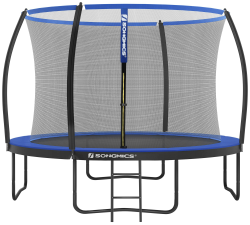 🎉 SONGMICS Trampolin Outdoor Ø 305 cm - Rundes Gartentrampolin für Kinder 🤸‍♂️ Angebot bei HelloDeals