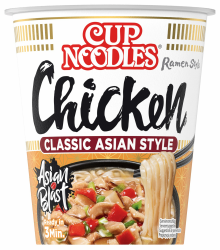 Nissin Cup Noodles Tasty Chicken 🍜🌶️🥢 Angebot bei HelloDeals