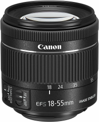 📸 Canon EF-S 18-55mm F4.0-5.6 is STM Objektiv (58mm Filtergewinde) schwarz - Spezialangebot! Angebot bei HelloDeals
