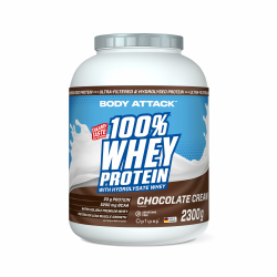 🏋️‍♂️ Body Attack 100% Whey Protein - Schokolade, 2,3 kg 🍫💪 Angebot bei HelloDeals