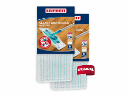 🧼🧹 Leifheit 2er Set Wischbezug Clean Twist M Ergo Micro Duo 🧹🧼 Angebot bei HelloDeals