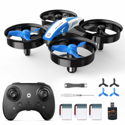 🚁 Holy Stone HS210 Mini Drohne für Kinder - RC Quadrocopter Nano Drone mit 3 Akkus Angebot bei HelloDeals