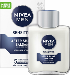 🧔 NIVEA MEN Sensitive After Shave Balsam - Beruhigende Rasur-Pflege Angebot bei HelloDeals