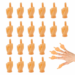 ChAusa 20 Stück Tiny Hands Mittelfinger Puppen 🎭🃏 Angebot bei HelloDeals