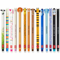 Legami Set mit 14 radierbaren Gelstiften 🦄🦁🐼🐱 Angebot bei HelloDeals