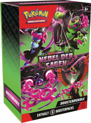 Pokémon-Sammelkartenspiel: Boosterbundle Karmesin & Purpur – Nebel der Sagen (6 Boosterpacks) 🃏🎮 Angebot bei HelloDeals