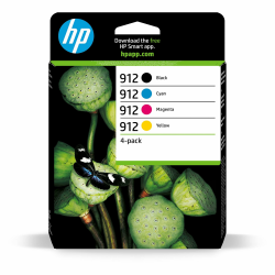 Angebot: HP 912 (6ZC74AE) Multipack Original Druckerpatronen 🖨️🌈 Angebot bei HelloDeals