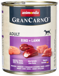 🐶🥩 GranCarno Hunde Nassfutter mit Rind + Lamm (6 x 800 g) - Angebotspreis 12.69€ Angebot bei HelloDeals