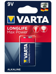 🔋🔥 VARTA Batterien 9V Blockbatterie, 1 Stück, Longlife Max Power, Alkaline Angebot bei HelloDeals