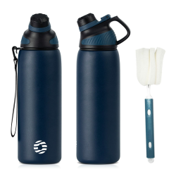 Fjbottle Edelstahl Trinkflasche Sport mit Magnetischem Deckel - BPA-Frei Angebot bei HelloDeals