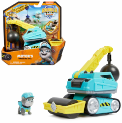 🚜 Rubble & Crew - Abrissbirnen-Baufahrzeug mit Motor-Figur (Basis Fahrzeug) 🏗️ Spielzeug für Kinder ab 3 Jahren Angebot bei HelloDeals