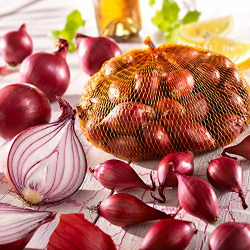 🌶️🧅 Kiepenkerl Rote Steckzwiebeln - Zwiebelfleisch dunkelblutrot - leicht scharf 🌶️ Angebot bei HelloDeals