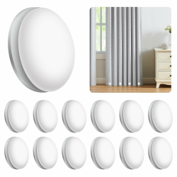 🚿🪞 12 Paar Duschvorhang Magnet, Vorhang Beschwerer Outdoor - Weiß Angebot bei HelloDeals