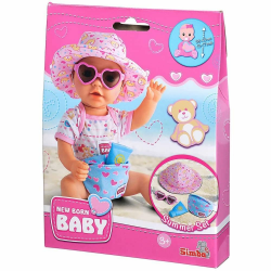 Simba 105560005 - New Born Baby Sommer Set 👶🌞 Angebot bei HelloDeals