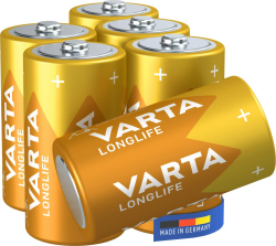 🔋 VARTA Batterien C Baby, 6 Stück, Longlife, Alkaline, 1,5V 🔋 Angebot bei HelloDeals
