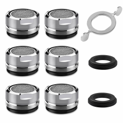 Deal: Strahlregler M24, 6 Stück Wasserhahn Sieb Einsatz mit Edelstahl- und ABS-Filter Angebot bei HelloDeals