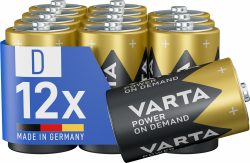 VARTA Batterien D Mono, 12 Stück 🚀🔋💡 Angebot bei HelloDeals
