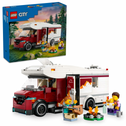 LEGO City Abenteuer-Wohnmobil - Wohnwagen Spielzeug für Jungen und Mädchen ab 6 Jahren 🚐🏕️ Angebot bei HelloDeals