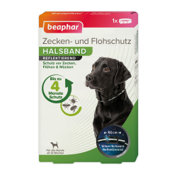🐶🪰 Beaphar Zecken- & Flohschutz Halsband für Hunde | Reflektierend | Wasserfest Angebot bei HelloDeals