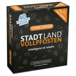 DENKRIESEN - Stadt Land Vollpfosten® – Das Kartenspiel - Classic Edition Angebot bei HelloDeals