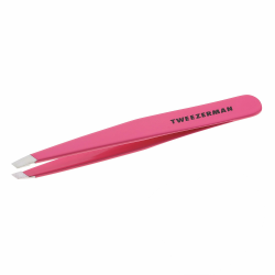 TWEEZERMAN Pinzette Pretty in Pink 🌸 | Professionelle Augenbrauenpinzette aus rostfreiem Edelstahl Angebot bei HelloDeals
