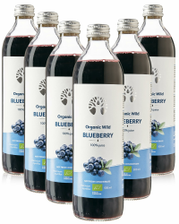 Bio Wildheidelbeersaft aus nordischen Wäldern - 100% direkt gepresst 🌿🍇 Angebot bei HelloDeals