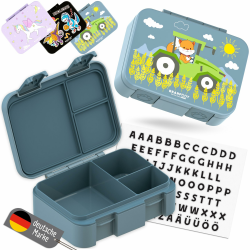 BEARFOOT Bento Box COMPACT | BPA-freie Lunchbox für Kinder 🐻🍱 Angebot bei HelloDeals