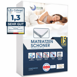 Dreamzie Matratzenschoner 140x200cm Wasserdicht 😴🌧️ Angebot bei HelloDeals