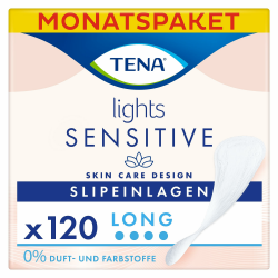 🌸 TENA Lights Long Liner, 120 Inkontinenzeinlagen (20 x 6 Packungen) für Frauen 🌺 Angebot bei HelloDeals