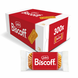 Lotus Biscoff 300 Einzeln Verpackte Kekse 🍪🌟 | Vegan & Knusprig | 1.875 kg Angebot bei HelloDeals