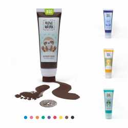 Miniwerk Bio Malfarbe Braun mit Schwammaufsatz 🎨👶🌿 Angebot bei HelloDeals