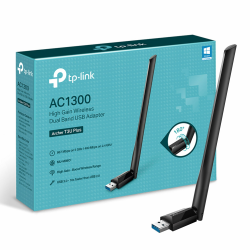 🚀 TP-Link Archer T3U Plus AC1300 WLAN Stick Adapter mit Antennen - Superschnelle WLAN-Geschwindigkeit! Angebot bei HelloDeals